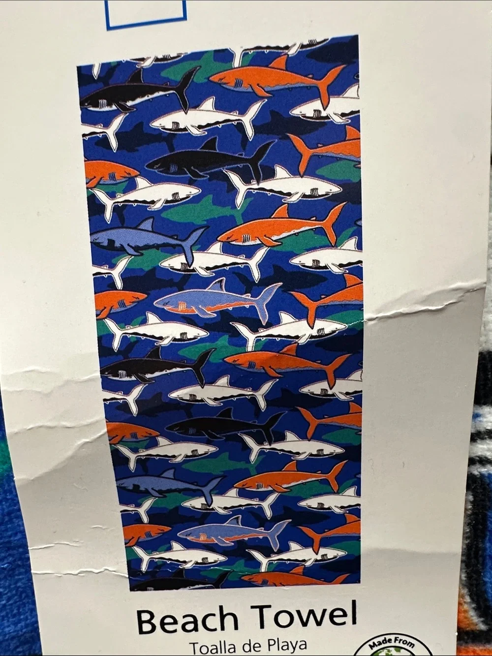 Mainstays vibrant shark